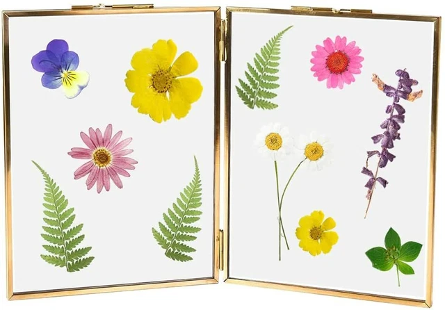 4x6 Inch Gold Brass Picture Frames Double Folding Photo Frame Home Decor