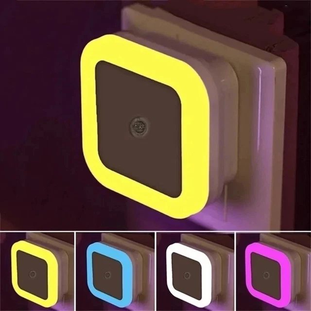 Led Bulbs In House AUTOMATIC LED NIGHT Light UK Plug in Energy Saving Dusk Dawn Sensor ...