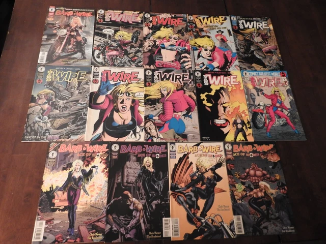 comic book lot of 14 dark horse Barb wire Pamela Anderson