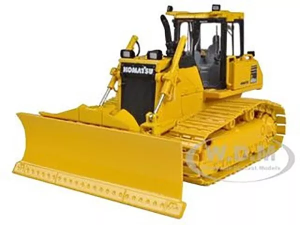 Komatsu D65Px-17 Dozer W/ Hitch Yellow 1/50 Diecast Model By First Gear 50-3246