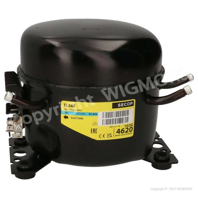 220-240 V Compressor Secop TLS6F HST 102G4620 (195B4406) 50 Hz