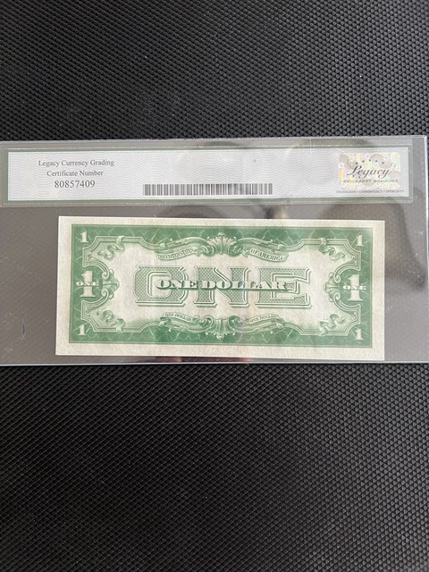 DBR 1934 $1 Silver Funnyback Fr. 1606 Legacy 63 PPQ 2
