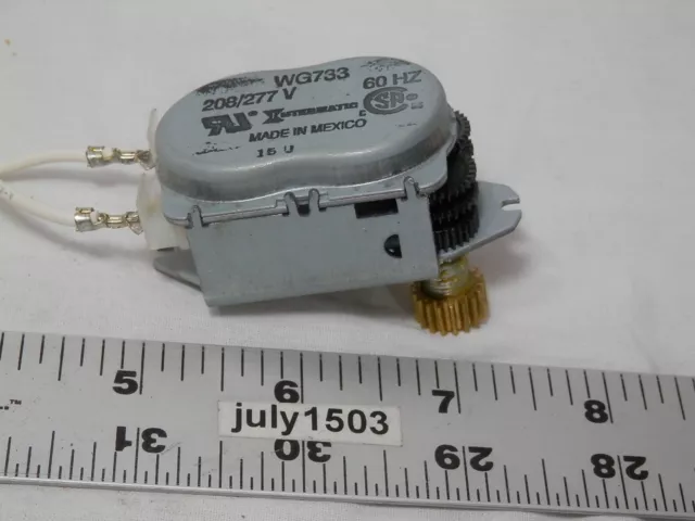 (1) NEW Intermatic 208/277v Timer Clock Motor WG733 Sprinkler Lawn Irrigation