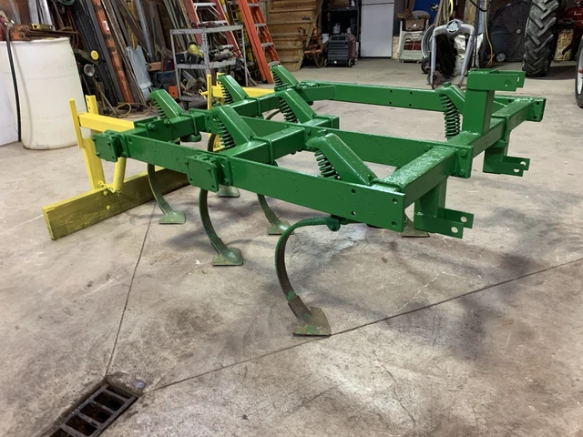 John Deere Field Cultivator, Model 1100 With Harrow
