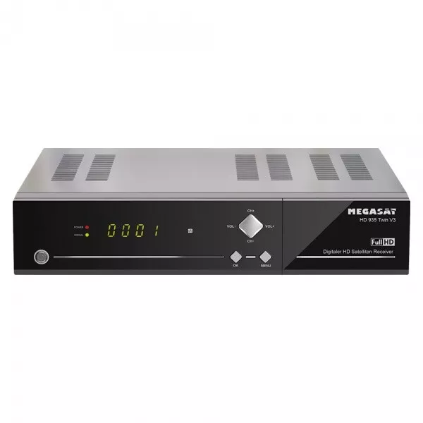 Megasat HD 935 Twin V3 HDTV Sat Satelliten Receiver USB PVR ready 1080p