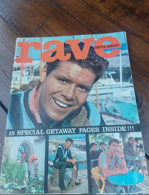 Rare RAVE Magazine JULY 1965 Cliff Richard Lennon Billy J Kramer The Who RV66