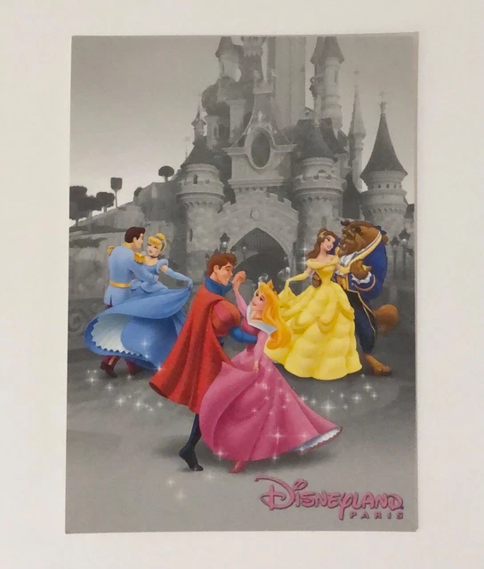 DISNEY DISNEYLAND PARIS Sleeping Beauty Princess CASTLE Vintage ...