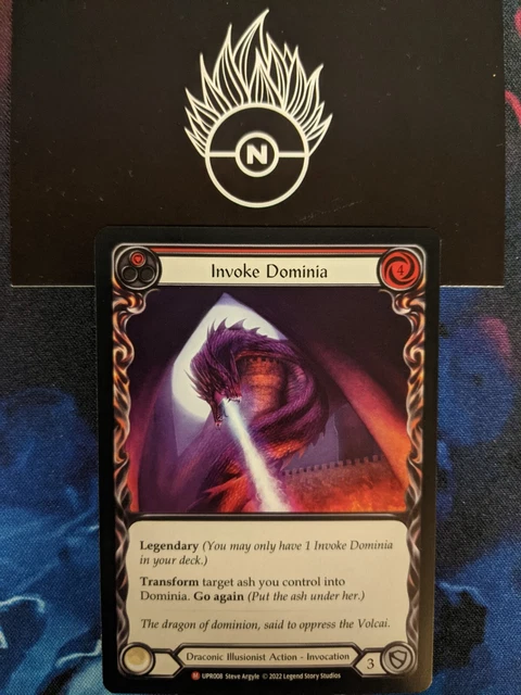 INVOKE DOMINIA UPRISING UPR008 Flesh and Blood MINT FAB Majestic