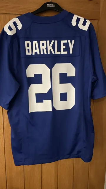 NIKE NFL New York Giants #26 Saquon Barkley Official merchandise. Size M Adult