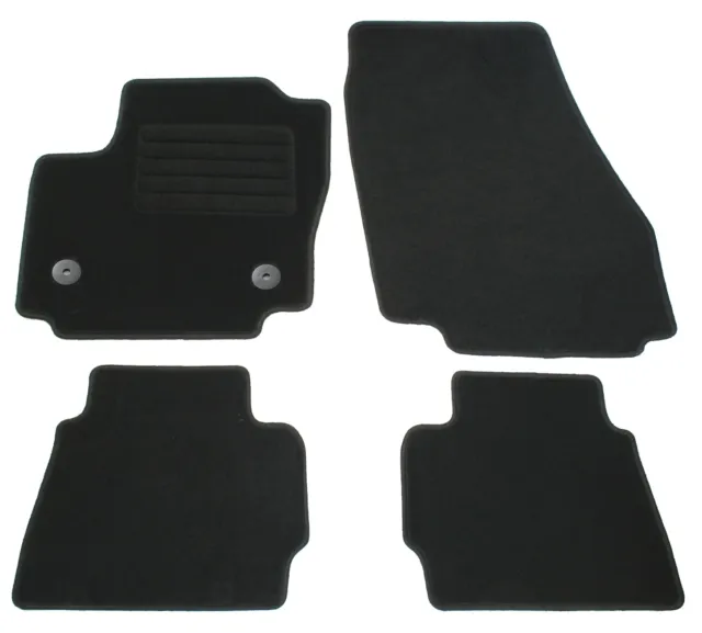 Fußmatten Set für Ford Mondeo IV MK4 2010-2014 Autoteppiche mit 100% Passform