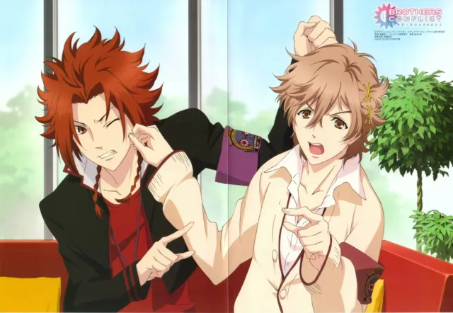 poster promo Brothers conflict Blood Lad anime Asahina Natsume