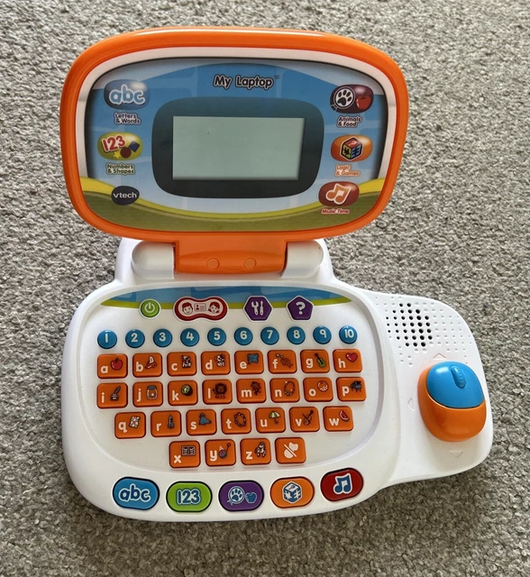 VTECH MY LAPTOP Orange Tote And Go Preschool Educational Computer