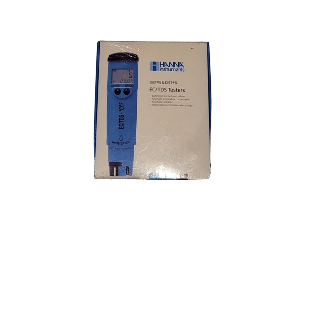 Probador de EC/TDS Hanna Instruments DiSt5 y DiSt6