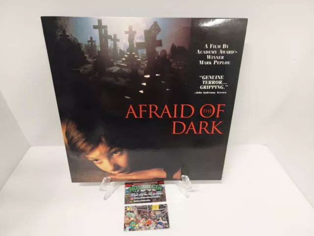 Afraid Of The Dark Laserdisc LD Nice Shape NOT DVD