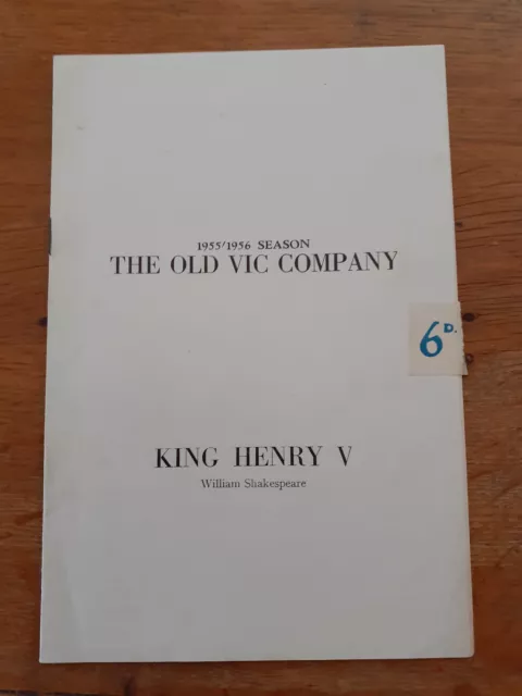 King Henry V The Old Vic Company theatre