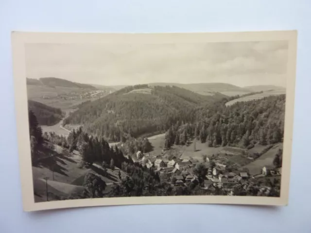 Alte Postkarte Ansichtskarte AK Sommerfrische Rohrbach Oberer Ort Thüringer Wald
