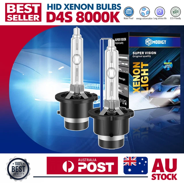 2X 8000K OEM D4S Headlight Xenon Bulb Globes HID Fits Toyota Lexus