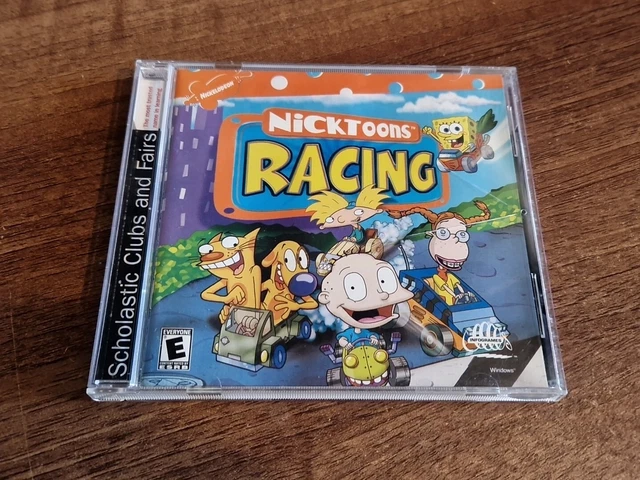 NICKTOONS RACING INFOGRAMES PC 2001 Vintage Spongebob Rugrats Win 95/98 ...