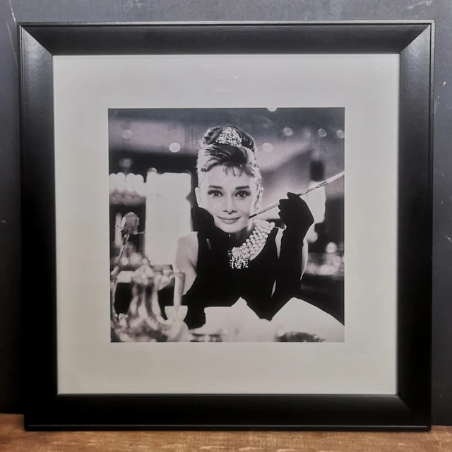 Audrey Hepburn Photo Print Picture Framed Wall Art Used Breakfast At Tiffanys Audrey Hepburn Photo Print Picture Framed Wall Art Used Breakfast At Tiffanys