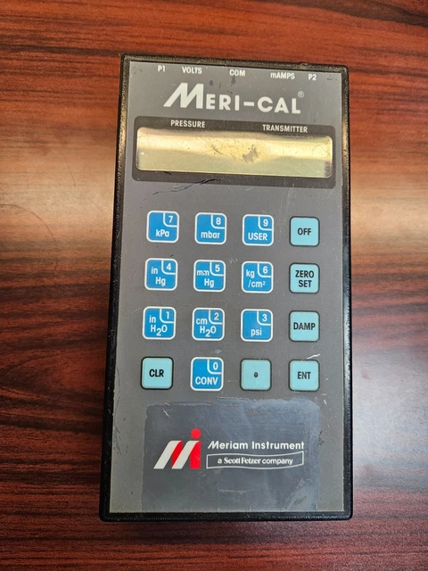 Meriam DP2000I: Digital Manometer - TDS