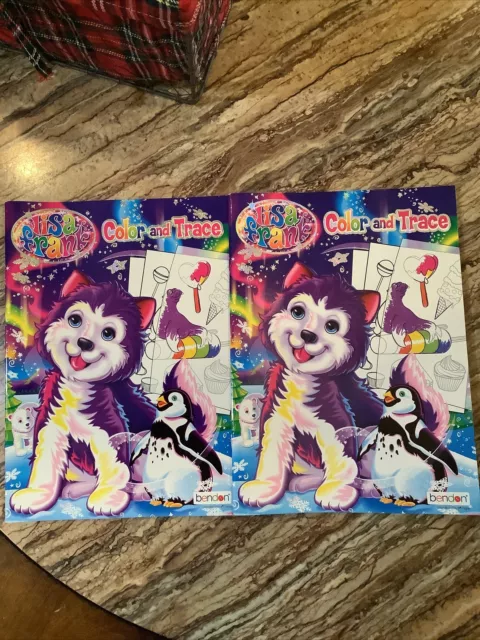 Lisa Frank® Color & Trace Activity Book