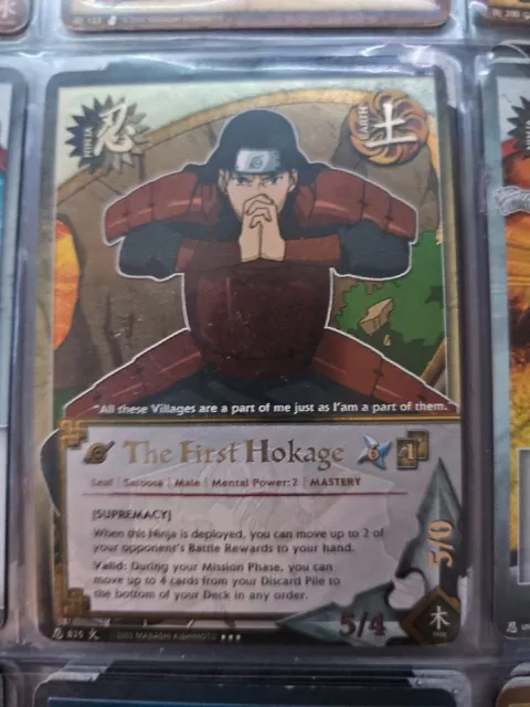 The First Hokage - N-612 - Super Rare - 1st Edition - Foil - Naruto CCG  Singles » Emerging Alliance - Goat Card Shop