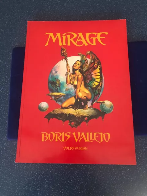 Buch MIRAGE  Boris Vallejo  1983 VOLKSVERLAG