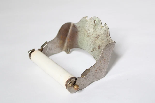antique toilet paper holder | brasscrafters bath vtg victorian tp holder deco