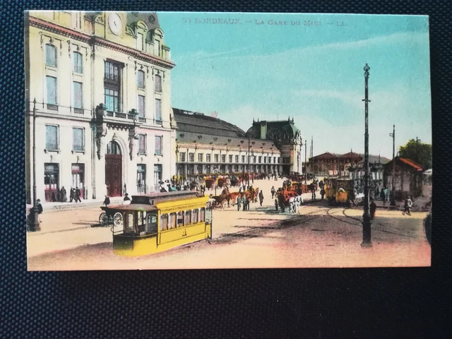 CPA 33 BORDEAUX - La Gare du Midi