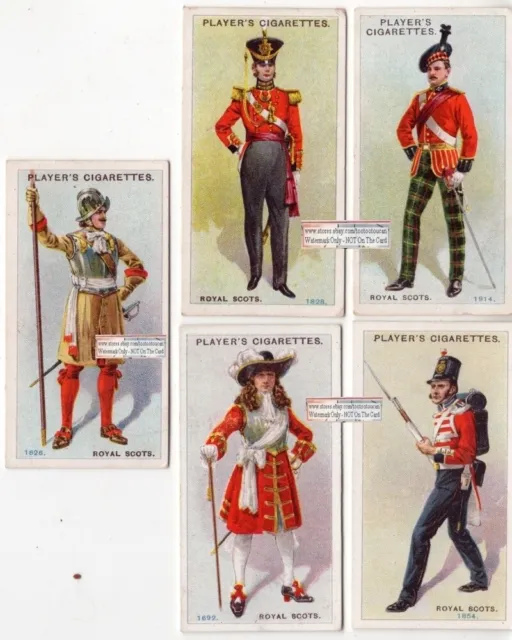 HISTORY OF BRITISH Royal Scots Regiment Uniforms Weapons Army FIVE 1914 ...