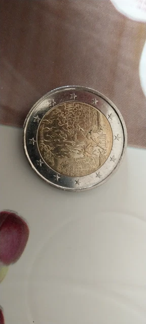 Pièce 2 Euros France 2019 - 30 Ans Chute Du Mur De Berlin, TTB Sous Capsule