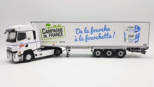 Camion avec remorque frigorifique 3 essieux KAJ MADSEN – DAF XG 4x2