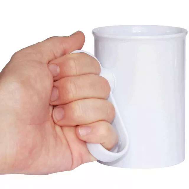 HandSteady Drinking Cup - Rotatable Handle and Curved Rim Disability Drinks Aid