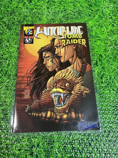 Witchblade-Tomb Raider #1/2 Wizard Top Cow Limited Edition W/Coa