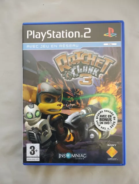 ratchet & clank 3 PS2 PAL FR - TBE