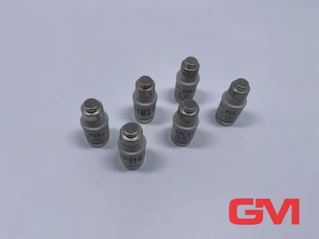 Ve 6x ETI Neozed-Sicherung 2212002 Fuso Typ D02 25 A 400 V