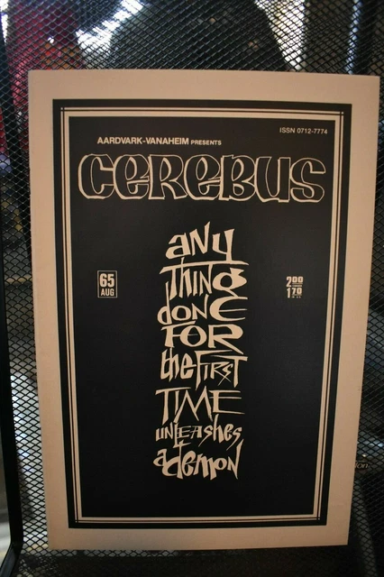 Cerebus the Aardvark #65 1st Print Aardvark Vanaheim Comics 1984 Dave Sim 9.2