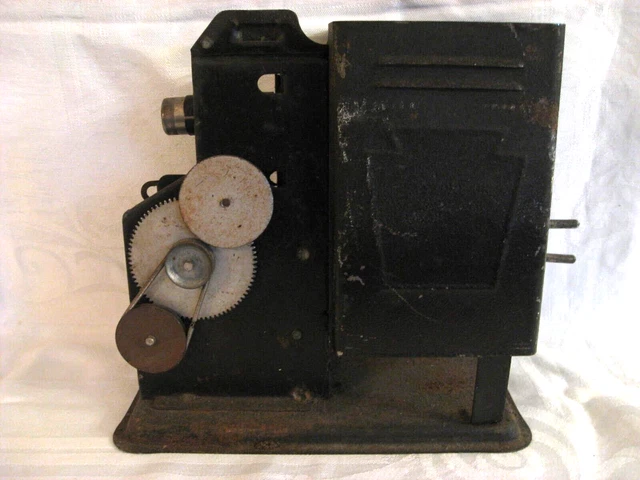Keystone Moviegraph Antique Hand Crank w/ Electric Light Steam Punk Parts