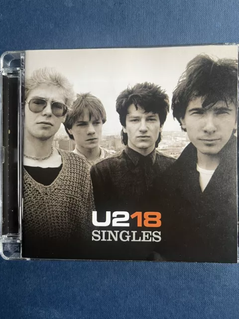 U2 18 Singles Used Greatest Hits CD Rock Pop Irish 80s 90s 00s Alternative Indie