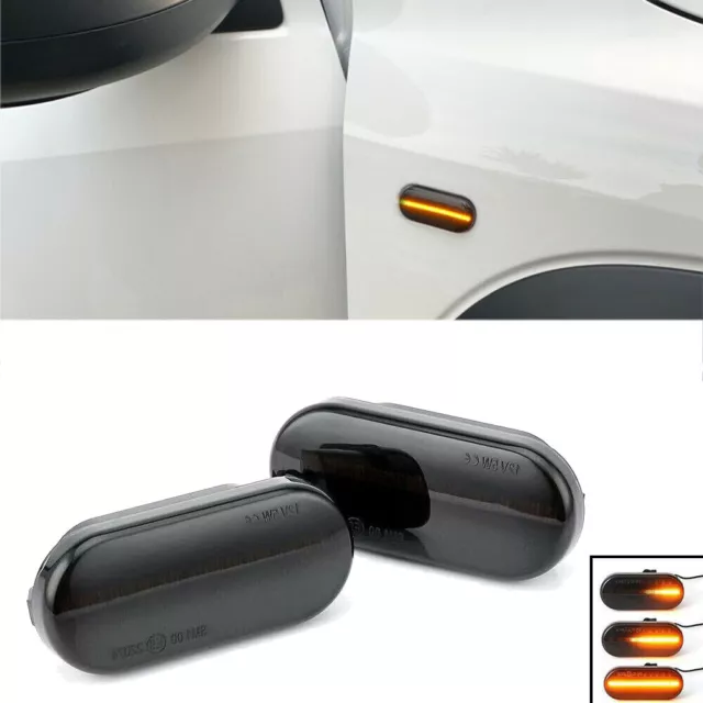 Dynamische LED Seitenblinker-Blinker für VW Bora Golf 3/4 Passat Polo Seat Ibiza