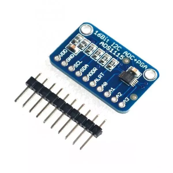 16 BIT I2C ADS1115 Module ADC 4 channel with Pro Gain Amplifier for ...