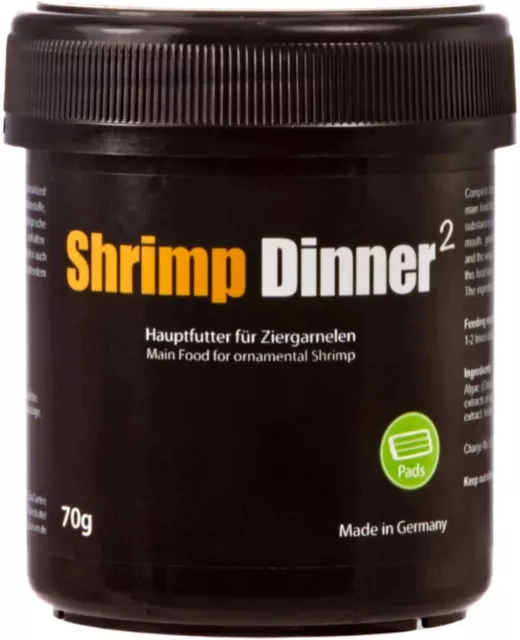 GlasGarten Shrimp Dinner 2 Pads - 70G