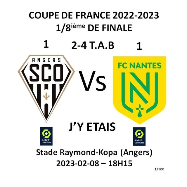 Maillot Angers Sco À VENDRE! - FR
