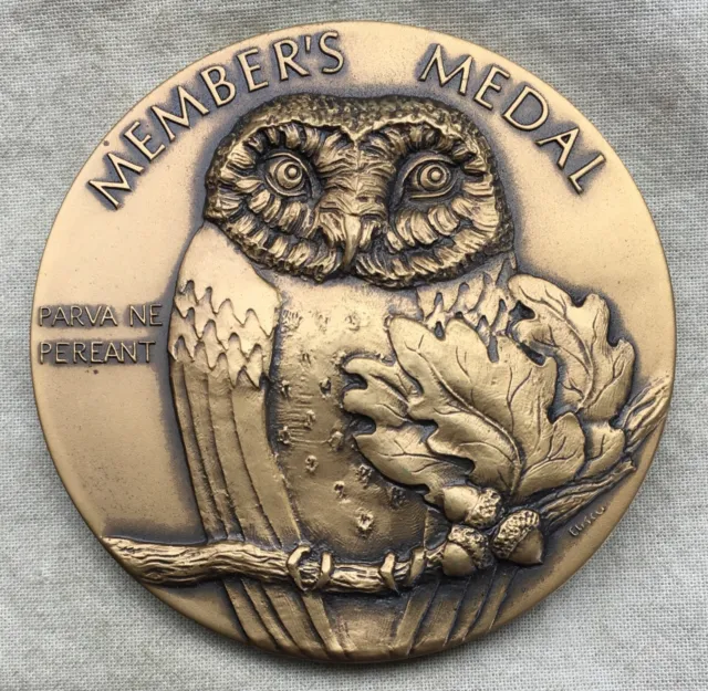 American Numismatic Society, Fourth Membership Medal, 1978 by Frank Eliscu