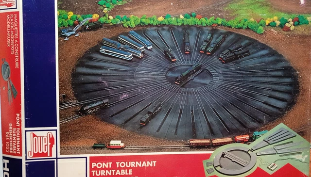Mécanique de Pont tournant - SNCF - JOUEF - HO - Réf 1023 - Jeux & Jouets
