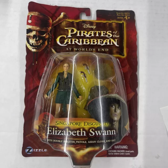 Pirates Of The Caribbean At World's End Elizabeth Swann 3.75" Action Figure