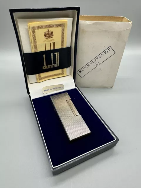 Dunhill vintage Feuerzeug - Swiss Made