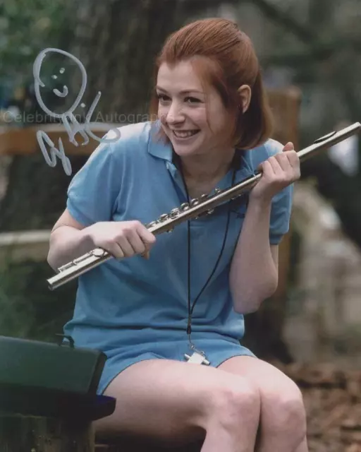 ALYSON HANNIGAN as Michelle Flaherty - American Pie GENUINE SIGNED AUTOGRAPH