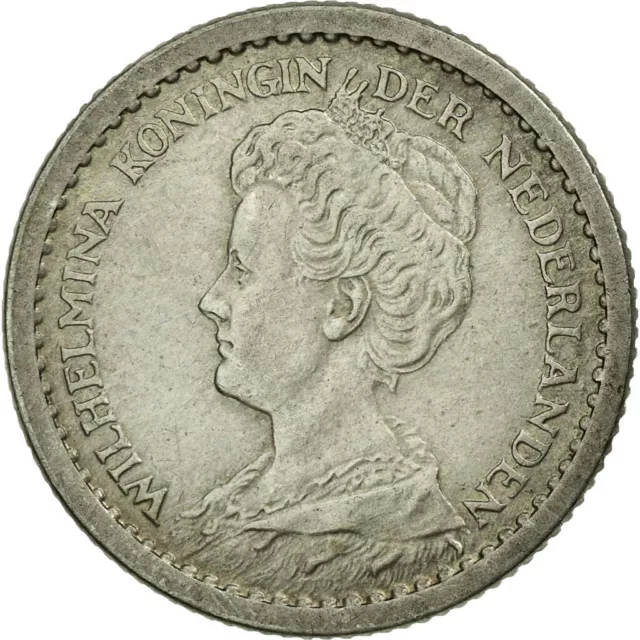 [#59270] Monnaie, Pays-Bas, Wilhelmina I, 10 Cents, 1913, SUP, Argent, KM:145