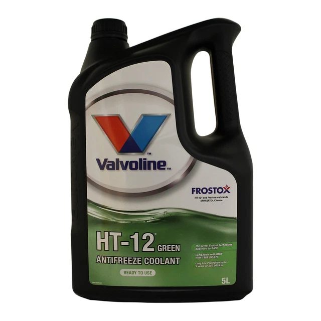 VALVOLINE HT12 ANTIFREEZE Coolant Green ReadytoUse BMW LC18 5